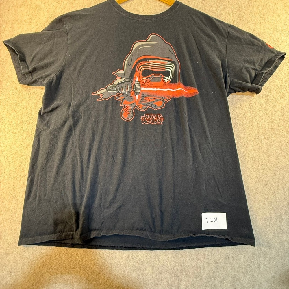 Star Wars Funko‎ Pop Tees Kylo Ren Smugglers Bounty Black T-Shirt Mens XL